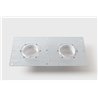 Modular Gypkit trimless 300x150 - Ø82 2x