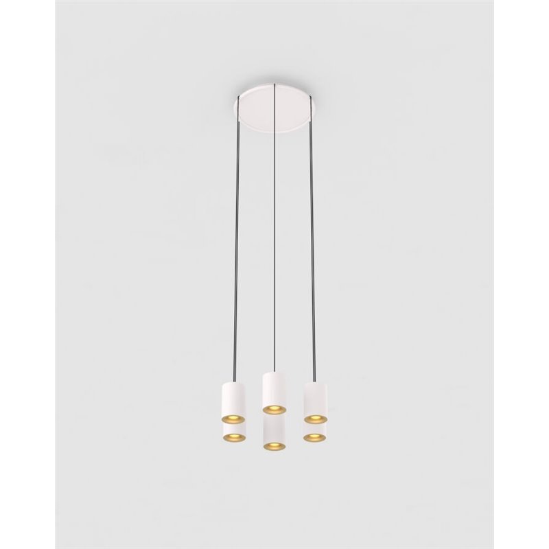 Modular Kompas ceiling base Ø340 500mA 60W GI