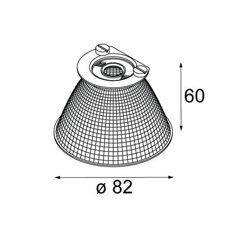 Modular Magnetic reflector Ø82 LED