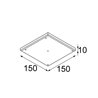 Modular Gypsum fibreboard 150x150