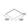 Modular Gypsum fibreboard 290x280