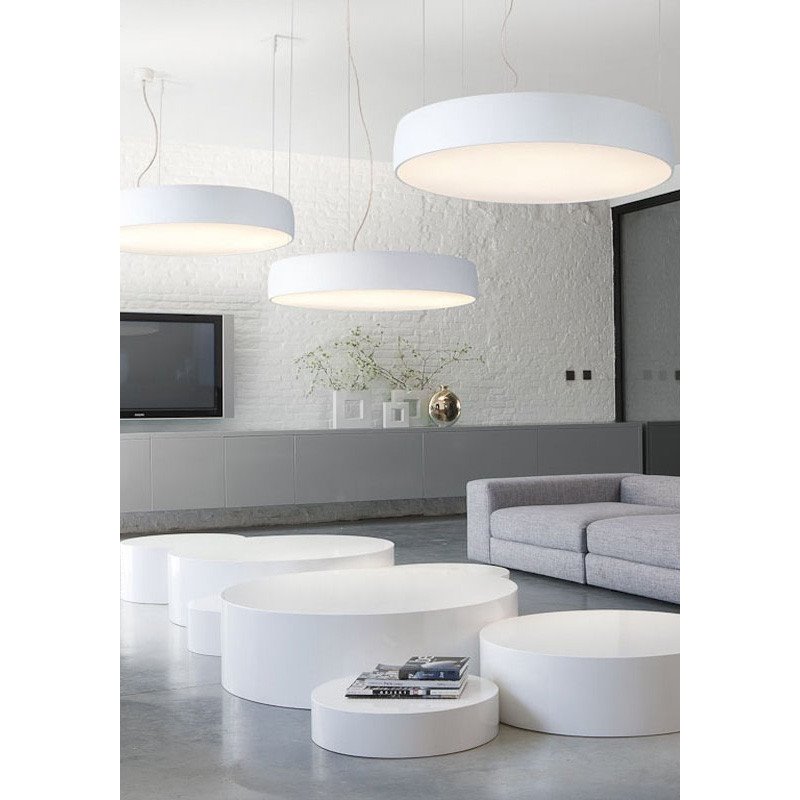 Modular Lighting Flat moon 450 suspension down LED GI Hängelampe