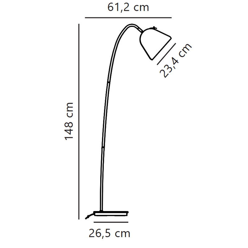 Nordlux Fleur 23 floor lamp