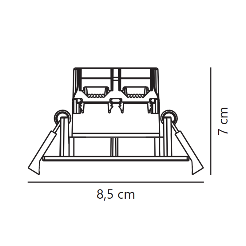 Nordlux Dorado Smart [IP65] recessed spot