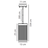 Nordlux Coupar 13 [IP54] suspension lamp - Outdoor