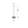 Foscarini Caboche Plus Piccola Susp. 10M Suspension Lamp