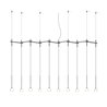 Vibia Algorithm 10X Lineal - 0835 suspension lamp