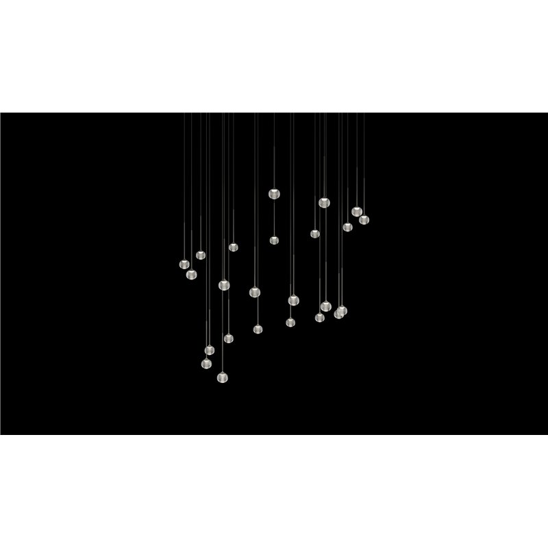 Vibia Algorithm 10X Triangle suspension lamp