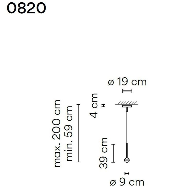 Vibia Algorithm 1X suspension lamp