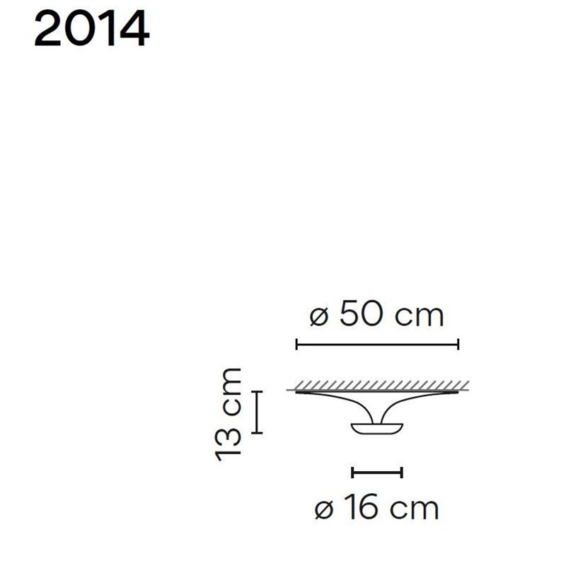 Vibia Funnel 50 Led ceiling lamp