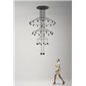 Vibia Wireflow Chandelier 396 - 0375 suspension lamp