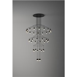 Vibia Wireflow Chandelier 276 suspension lamp