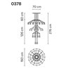 Vibia Wireflow Chandelier 276 suspension lamp