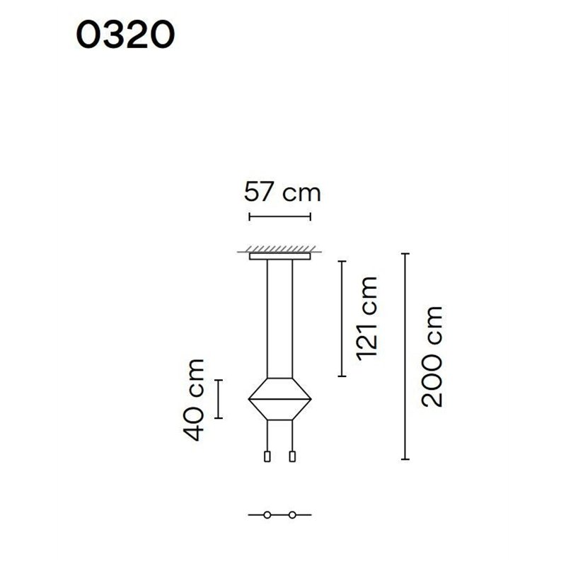 Vibia Wireflow Lineal 2 suspension lamp