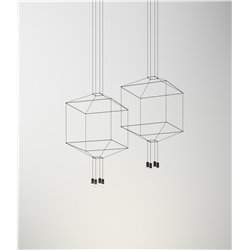Vibia Wireflow Square 100 suspension lamp
