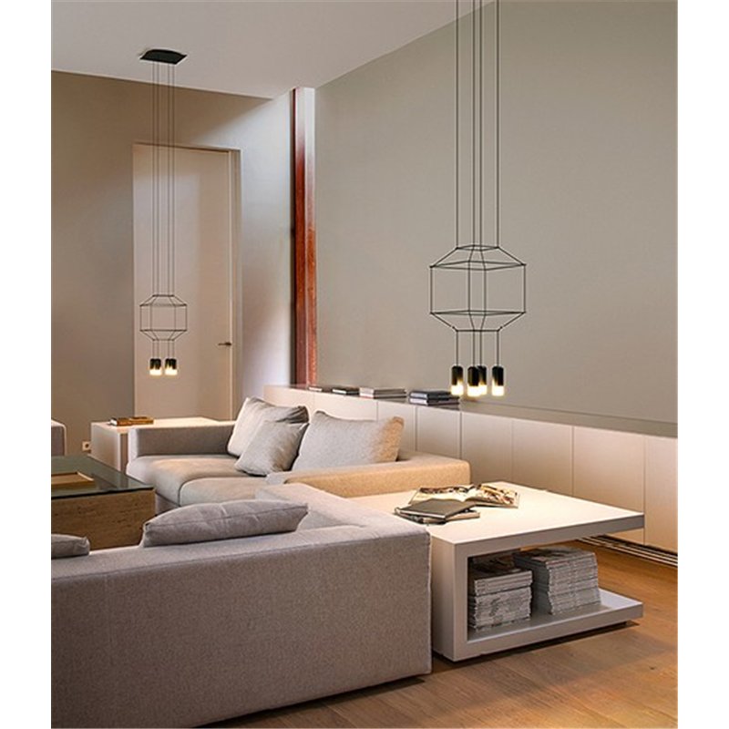 Vibia Wireflow Square 100 - suspension lamp
