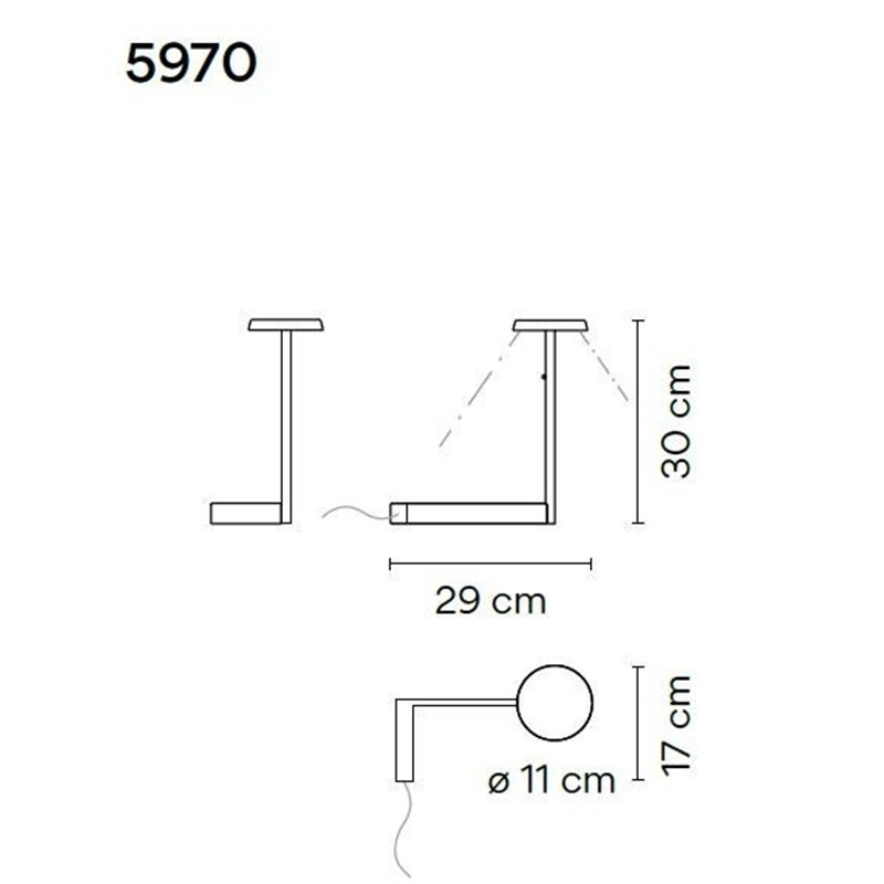 Vibia Flat 30 table lamp