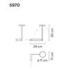 Vibia Flat 30 table lamp
