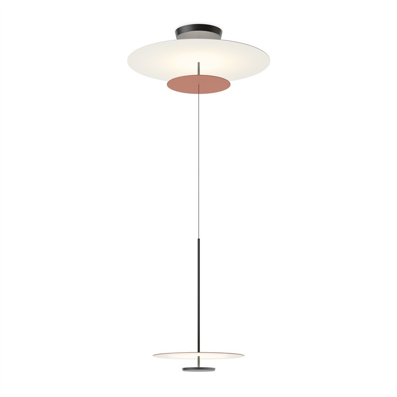 Vibia Flat 3X 90 Extended suspension lamp