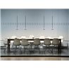 Vibia Flat 3X 90 Extended - 5930 suspension lamp