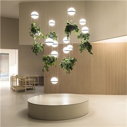 Vibia Palma Vertical 4X 40 - 3726 suspension lamp
