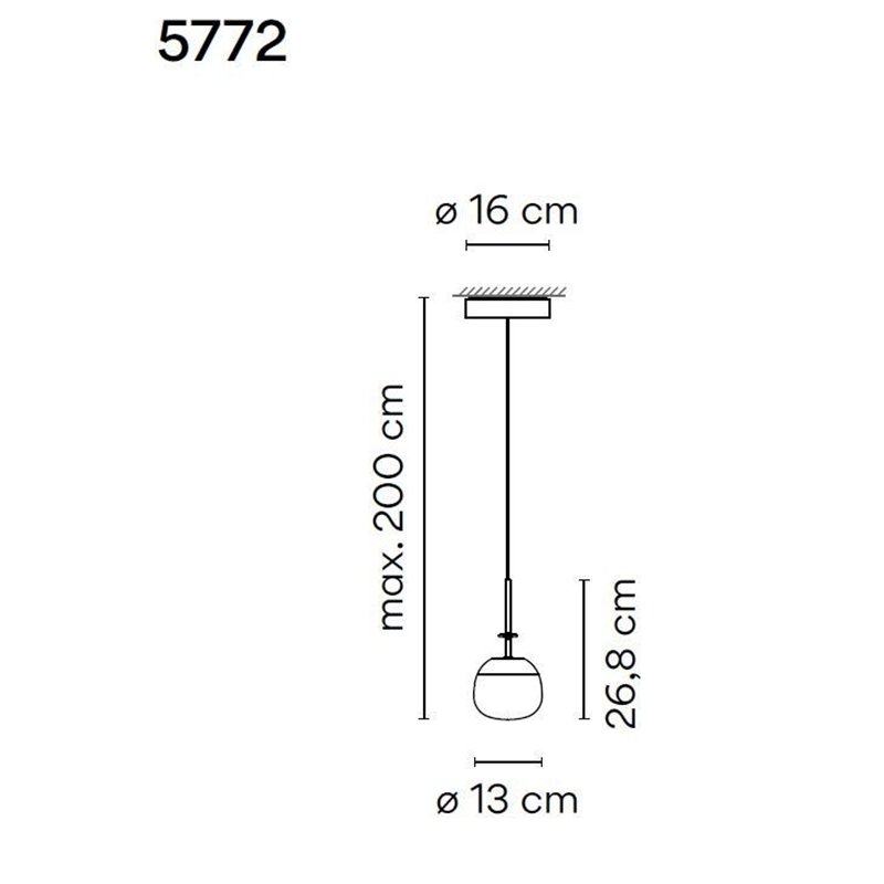 Vibia Tempo 13 suspension lamp