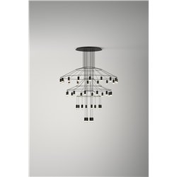 Vibia Wireflow Chandelier 194 suspension lamp