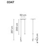 Vibia Wireflow Free-Form 1X suspension lamp