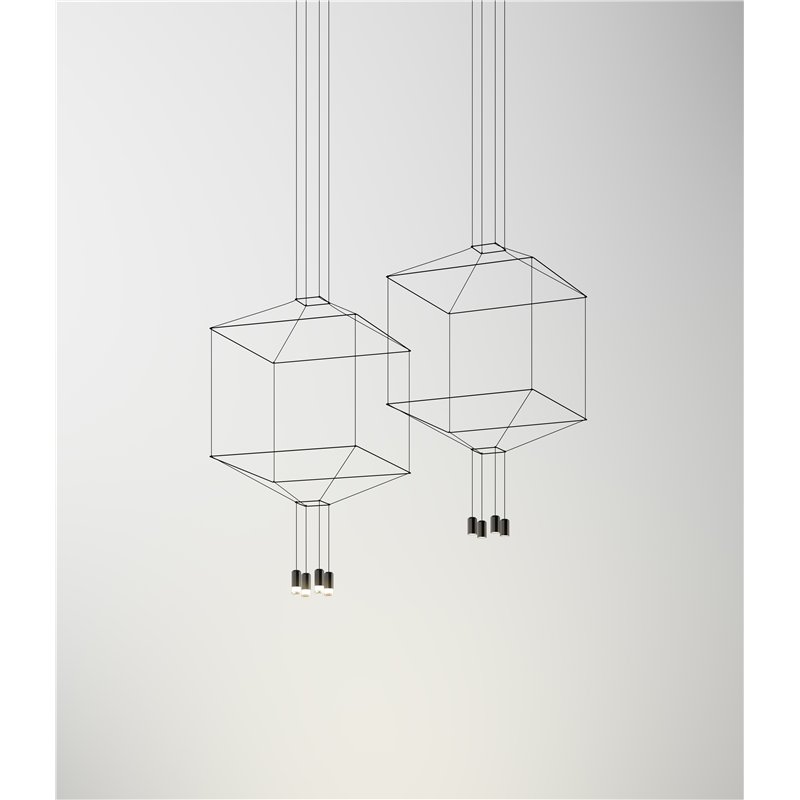 Vibia Wireflow Octagonal 70 suspension lamp