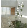 Vibia Palma Vertical 2X 19 - 3720 suspension lamp