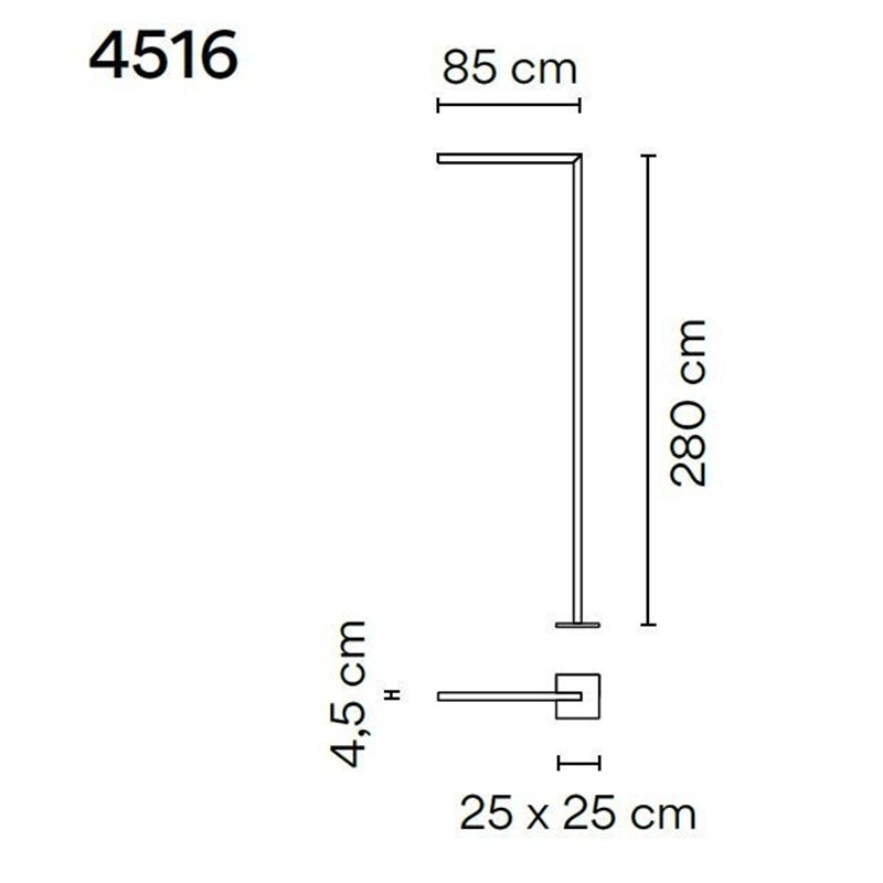 Vibia Palo Alto 280 garden lamp