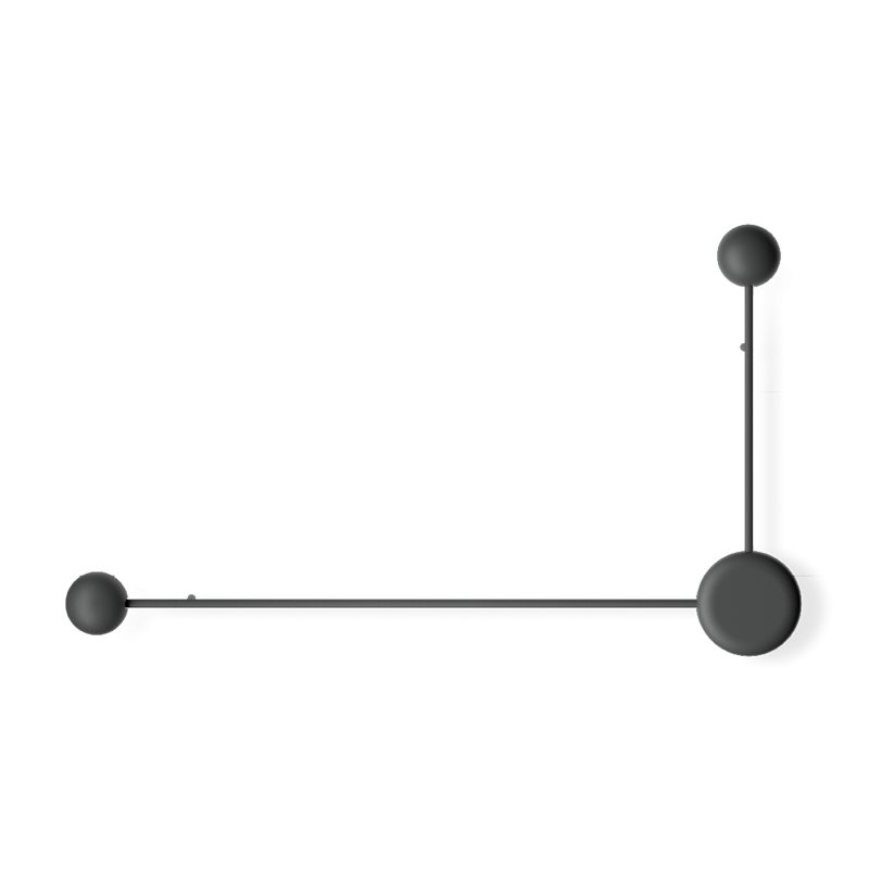 Vibia Pin 2X Hook - 1694 wall lamp
