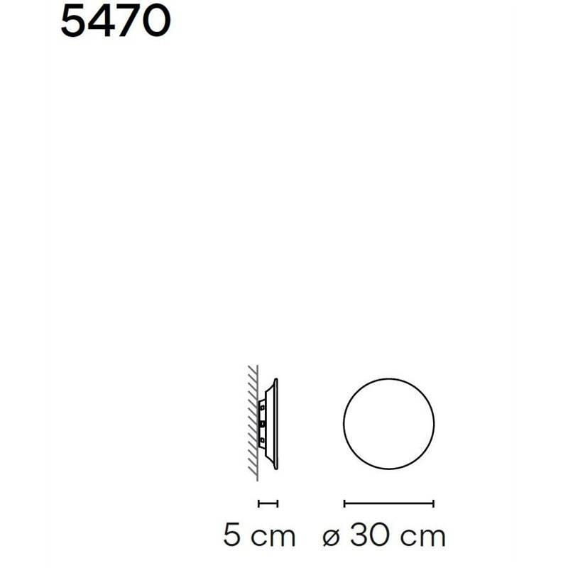 Vibia Puck Wall Art 30 wall lamp