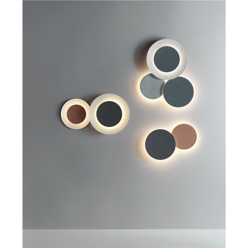 Vibia Puck Wall Art Double 58 wall lamp