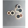 Vibia Puck Wall Art Double 58 wall lamp