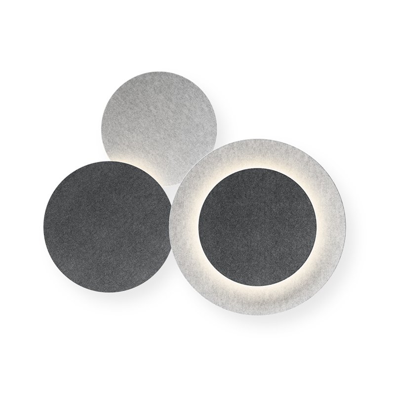 Vibia Puck Wall Art Triple 103 wall lamp