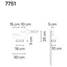 Vibia Set 18 2X wall lamp