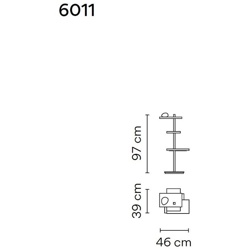 Vibia Suite 97 Glass Diffuser floor lamp