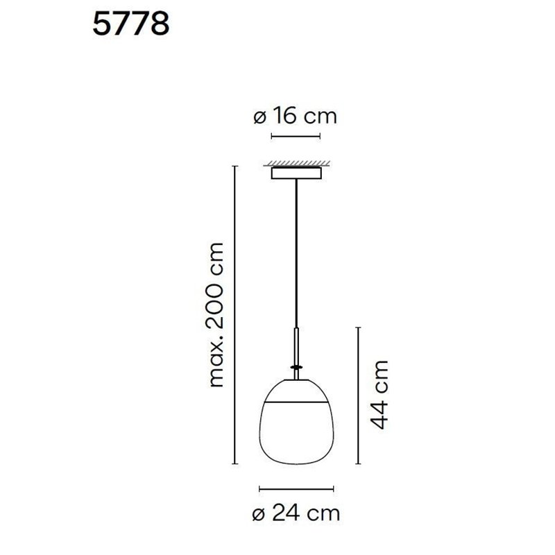 Vibia Tempo 24 suspension lamp