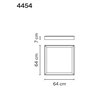 Vibia Up 64 ceiling lamp