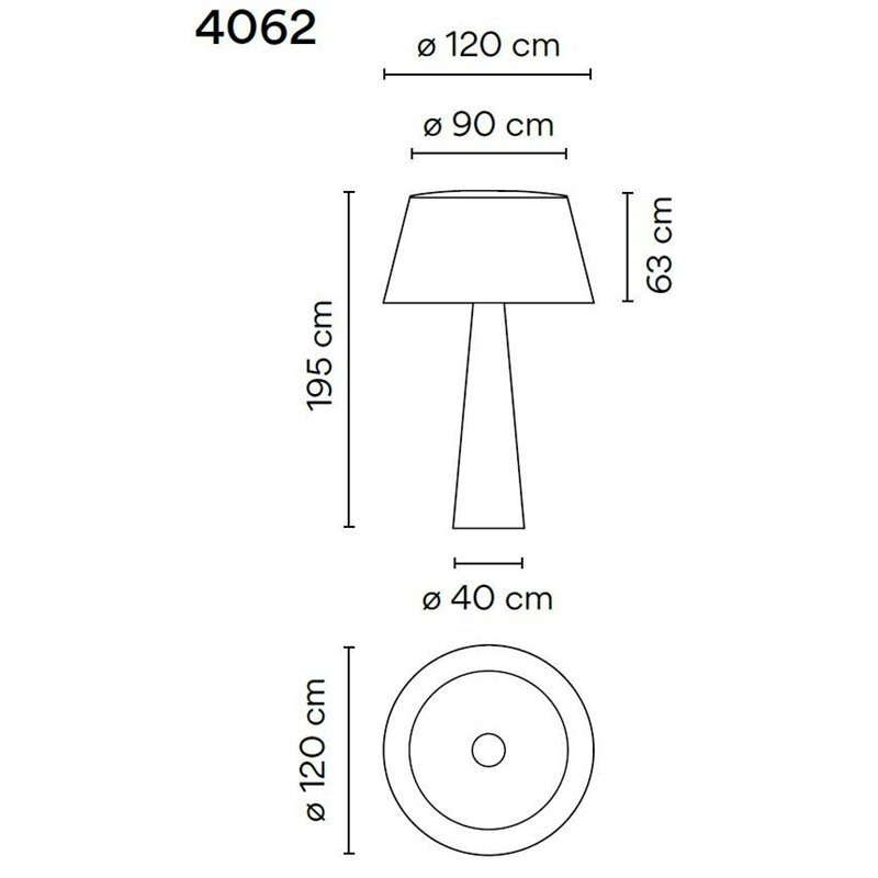 Vibia Wind 195 garden lamp