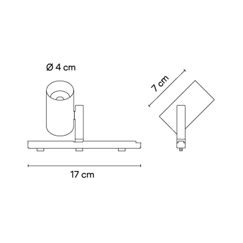 Vibia Circus Narrow 20° Spot - 0130 track lighting fixture