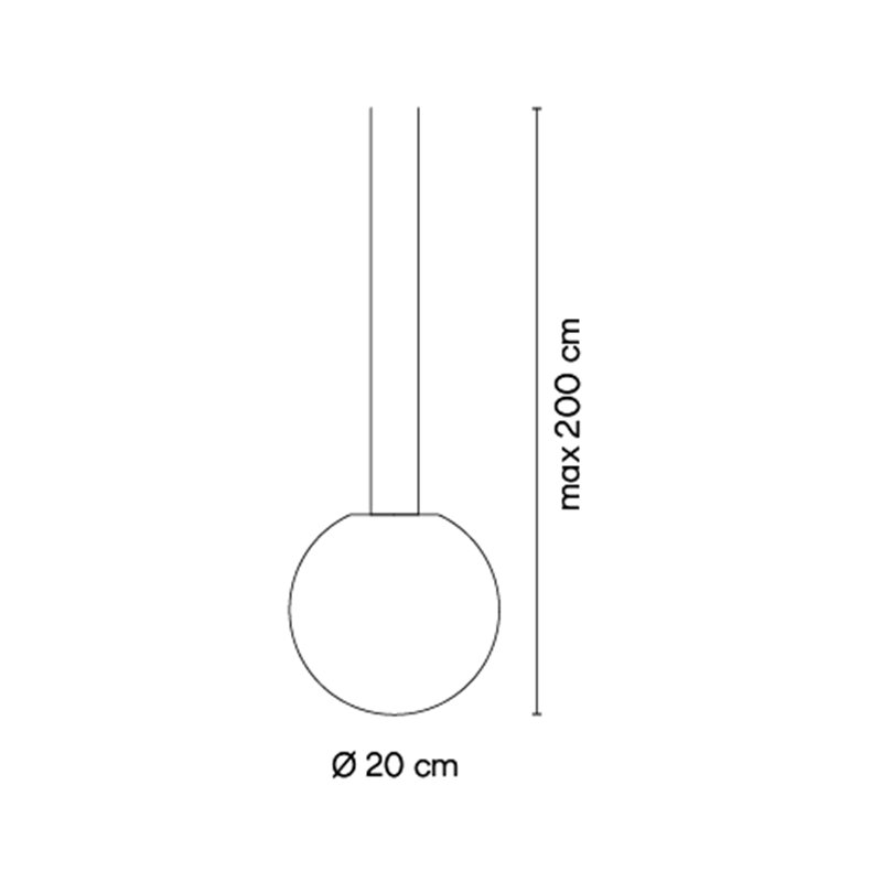 Vibia Circus Pendant Ø 20 cm - 0162 track lighting fixture