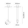 Vibia Circus solo 20° - 0176 suspension lamp