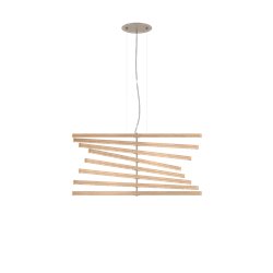 Vibia Rhythm Vertical Wood - 2165 suspension lamp