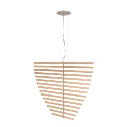 Vibia Rhythm Vertical Wood - 2167 suspension lamp
