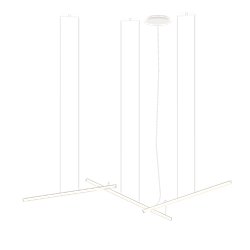 Vibia Halo lineal 3x - 2341 suspension lamp