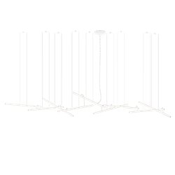 Vibia Halo lineal 9x - 2343 suspension lamp