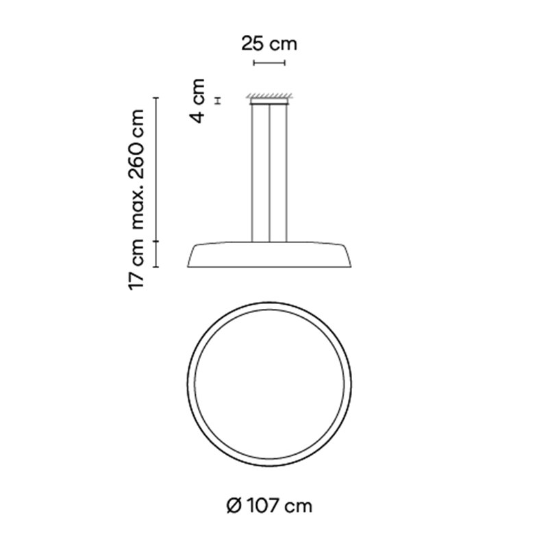 Vibia Bigger Ø 107 cm - 3935 suspension lamp