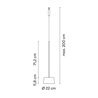 Vibia Bind Beige Pincer Ø 22 cm - 6591 track lighting fixture